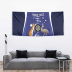 Personalised Australia Darts Tapestry Aussie Its In My DNA Flag Color - Aussie Hoodie