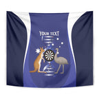 Personalised Australia Darts Tapestry Aussie Its In My DNA Flag Color - Aussie Hoodie