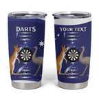 Personalised Australia Darts Tumbler Cup Aussie Its In My DNA Flag Color - Aussie Hoodie