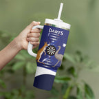 Personalised Australia Darts Tumbler With Handle Aussie Its In My DNA Flag Color - Aussie Hoodie