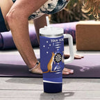 Personalised Australia Darts Tumbler With Handle Aussie Its In My DNA Flag Color - Aussie Hoodie