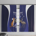 Personalised Australia Darts Window Curtain Aussie Its In My DNA Flag Color - Aussie Hoodie