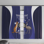 Personalised Australia Darts Window Curtain Aussie Its In My DNA Flag Color - Aussie Hoodie