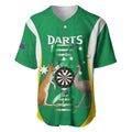 Personalised Australia Darts Baseball Jersey Aussie Its In My DNA National Color - Aussie Hoodie