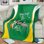 Personalised Australia Darts Blanket Aussie Its In My DNA National Color - Aussie Hoodie