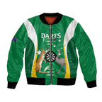 Personalised Australia Darts Bomber Jacket Aussie Its In My DNA National Color - Aussie Hoodie