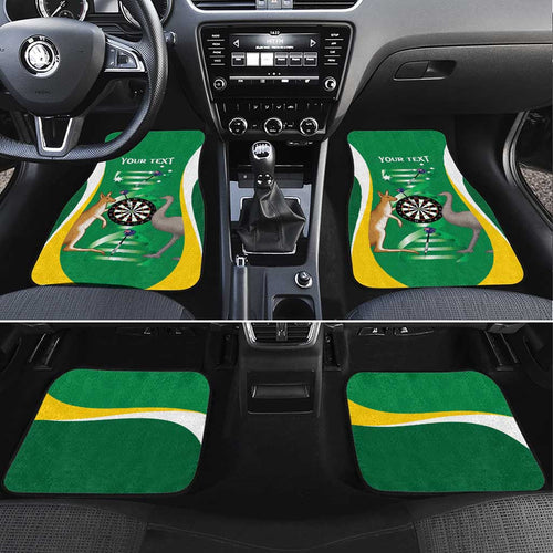 Personalised Australia Darts Car Mats Aussie Its In My DNA National Color - Aussie Hoodie