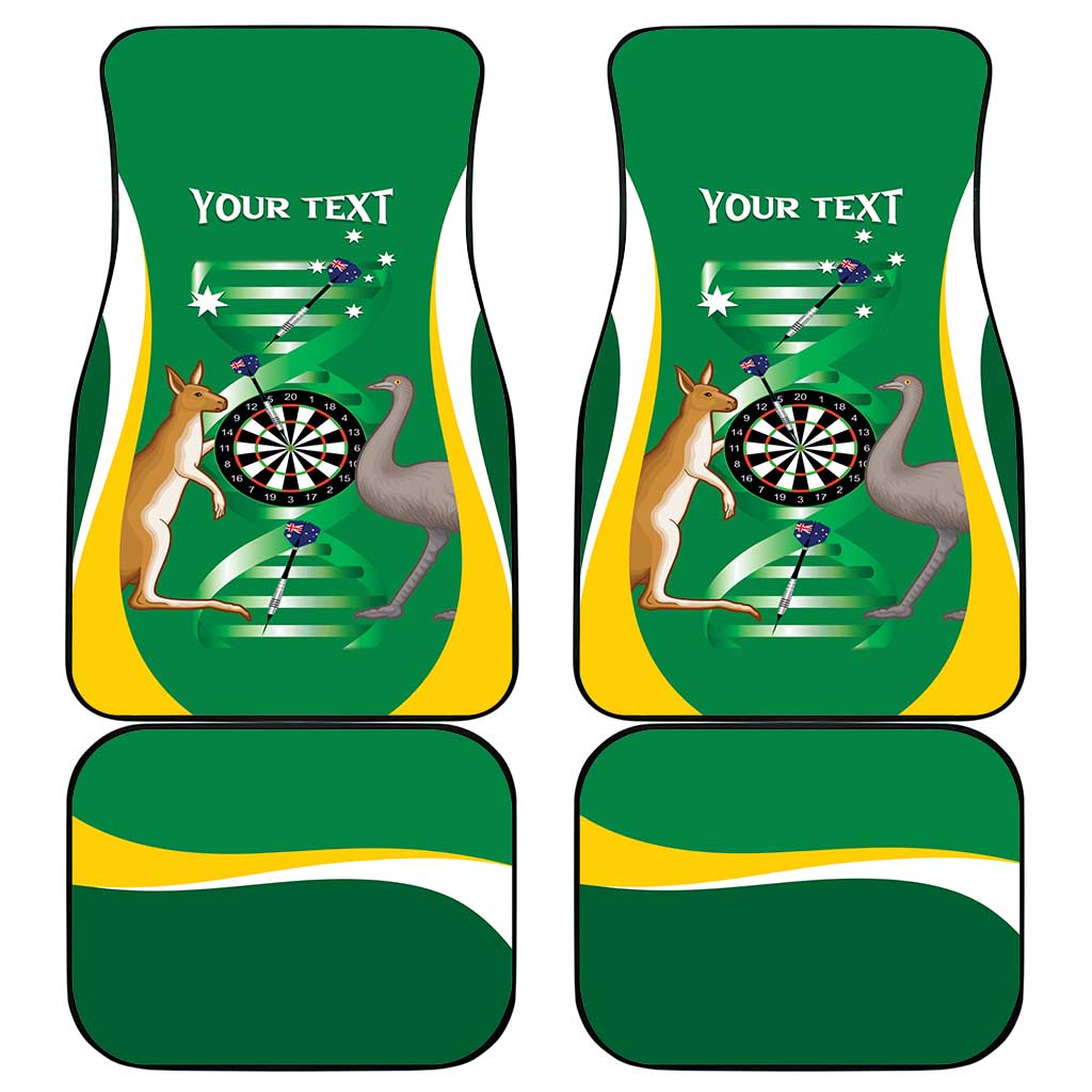 Personalised Australia Darts Car Mats Aussie Its In My DNA National Color - Aussie Hoodie