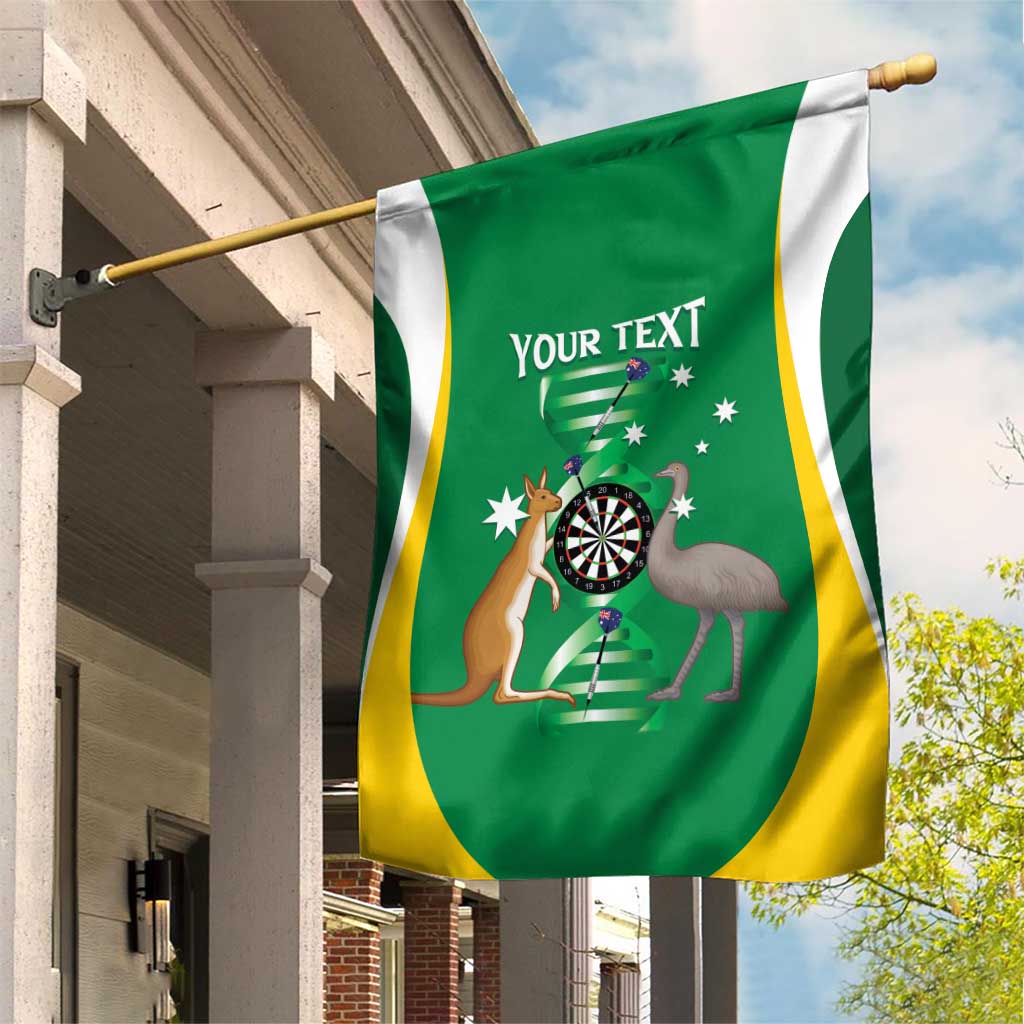 Personalised Australia Darts Garden Flag Aussie Its In My DNA National Color - Aussie Hoodie