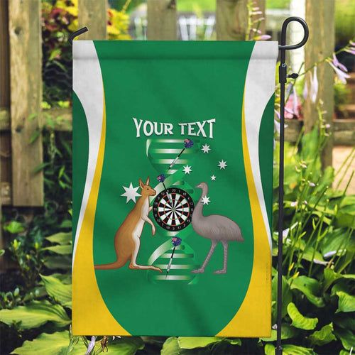 Personalised Australia Darts Garden Flag Aussie Its In My DNA National Color - Aussie Hoodie