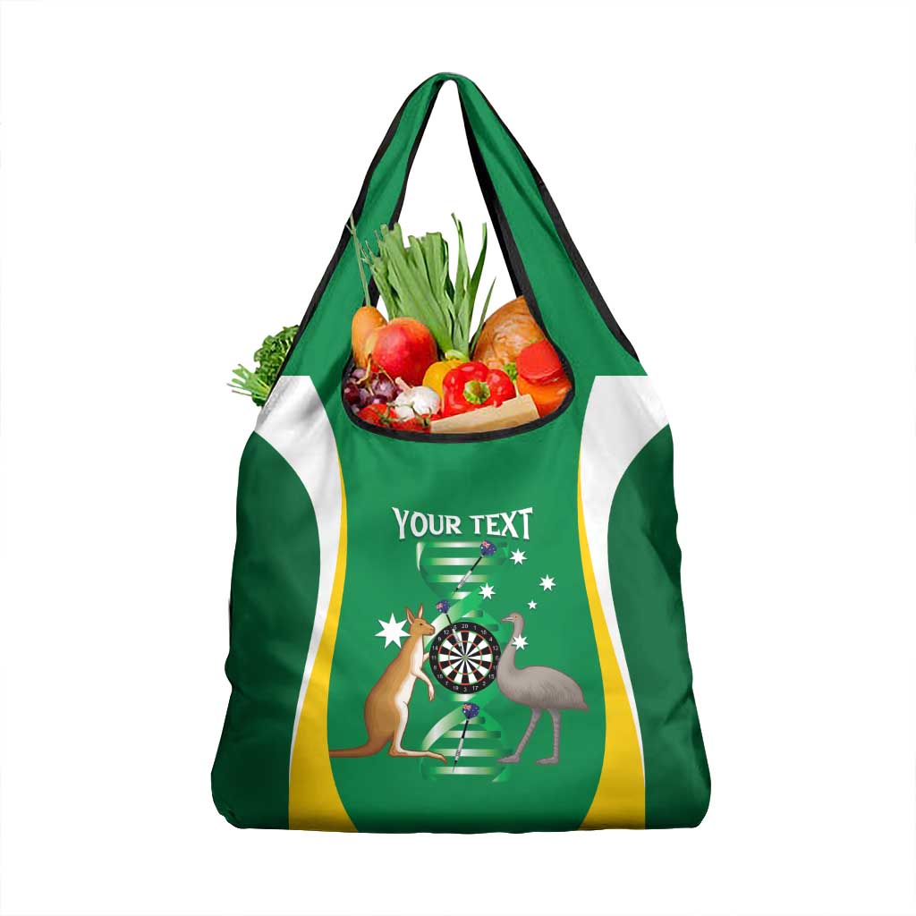 Personalised Australia Darts Grocery Bag Aussie Its In My DNA National Color - Aussie Hoodie