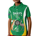 Personalised Australia Darts Kid Polo Shirt Aussie Its In My DNA National Color - Aussie Hoodie