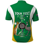 Personalised Australia Darts Polo Shirt Aussie Its In My DNA National Color - Aussie Hoodie