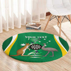 Personalised Australia Darts Round Carpet Aussie Its In My DNA National Color - Aussie Hoodie