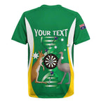 Personalised Australia Darts Rugby Jersey Aussie Its In My DNA National Color - Aussie Hoodie