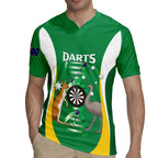 Personalised Australia Darts Rugby Jersey Aussie Its In My DNA National Color - Aussie Hoodie