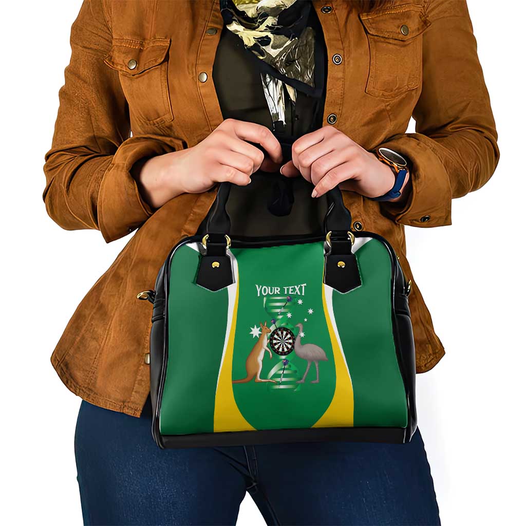 Personalised Australia Darts Shoulder Handbag Aussie Its In My DNA National Color - Aussie Hoodie
