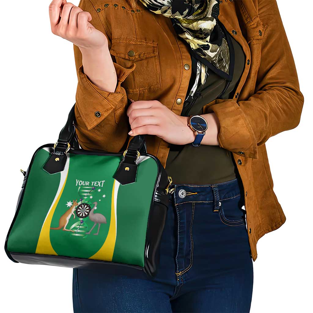 Personalised Australia Darts Shoulder Handbag Aussie Its In My DNA National Color - Aussie Hoodie