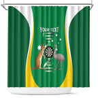 Personalised Australia Darts Shower Curtain Aussie Its In My DNA National Color - Aussie Hoodie