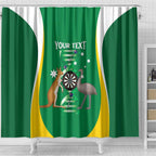 Personalised Australia Darts Shower Curtain Aussie Its In My DNA National Color - Aussie Hoodie