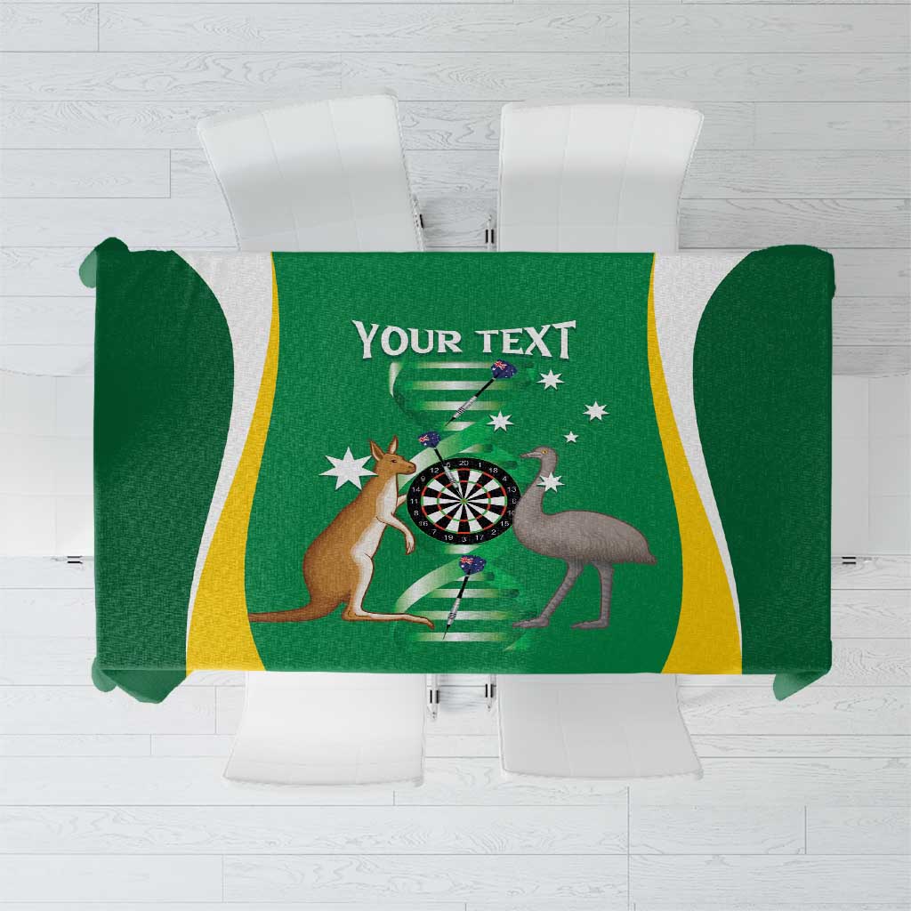 Personalised Australia Darts Tablecloth Aussie Its In My DNA National Color - Aussie Hoodie