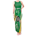 Personalised Australia Darts Tank Maxi Dress Aussie Its In My DNA National Color - Aussie Hoodie