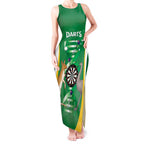 Personalised Australia Darts Tank Maxi Dress Aussie Its In My DNA National Color - Aussie Hoodie