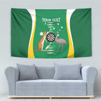 Personalised Australia Darts Tapestry Aussie Its In My DNA National Color - Aussie Hoodie