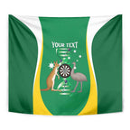 Personalised Australia Darts Tapestry Aussie Its In My DNA National Color - Aussie Hoodie