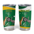 Personalised Australia Darts Tumbler Cup Aussie Its In My DNA National Color - Aussie Hoodie