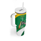 Personalised Australia Darts Tumbler With Handle Aussie Its In My DNA National Color - Aussie Hoodie