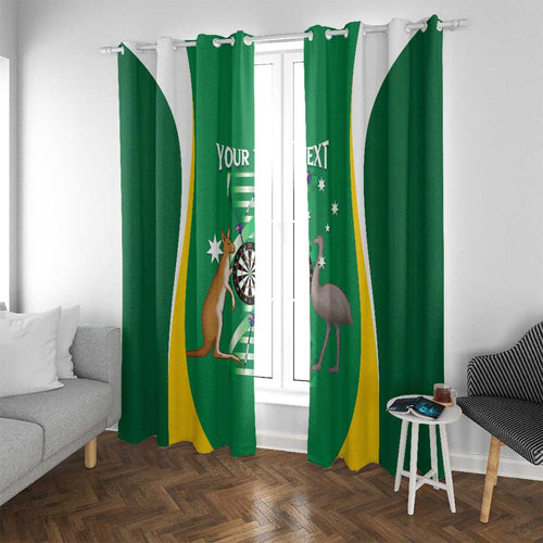Personalised Australia Darts Window Curtain Aussie Its In My DNA National Color - Aussie Hoodie