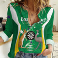 Personalised Australia Darts Women Casual Shirt Aussie Its In My DNA National Color - Aussie Hoodie