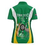 Personalised Australia Darts Women Polo Shirt Aussie Its In My DNA National Color - Aussie Hoodie