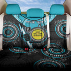 Custom AFL Power NAIDOC Week Back Car Seat Cover Keep The Fire Burning Indigenous Art