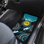 Custom AFL Power NAIDOC Week Car Mats Keep The Fire Burning Indigenous Art