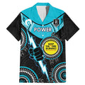 Custom AFL Power NAIDOC Week Family Matching Mermaid Dress and Hawaiian Shirt Keep The Fire Burning Indigenous Art