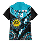 Custom AFL Power NAIDOC Week Family Matching Mermaid Dress and Hawaiian Shirt Keep The Fire Burning Indigenous Art