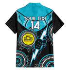 Custom AFL Power NAIDOC Week Hawaiian Shirt Keep The Fire Burning Indigenous Art