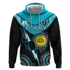 Custom AFL Power NAIDOC Week Hoodie Keep The Fire Burning Indigenous Art