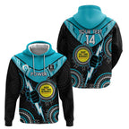 Custom AFL Power NAIDOC Week Hoodie Keep The Fire Burning Indigenous Art