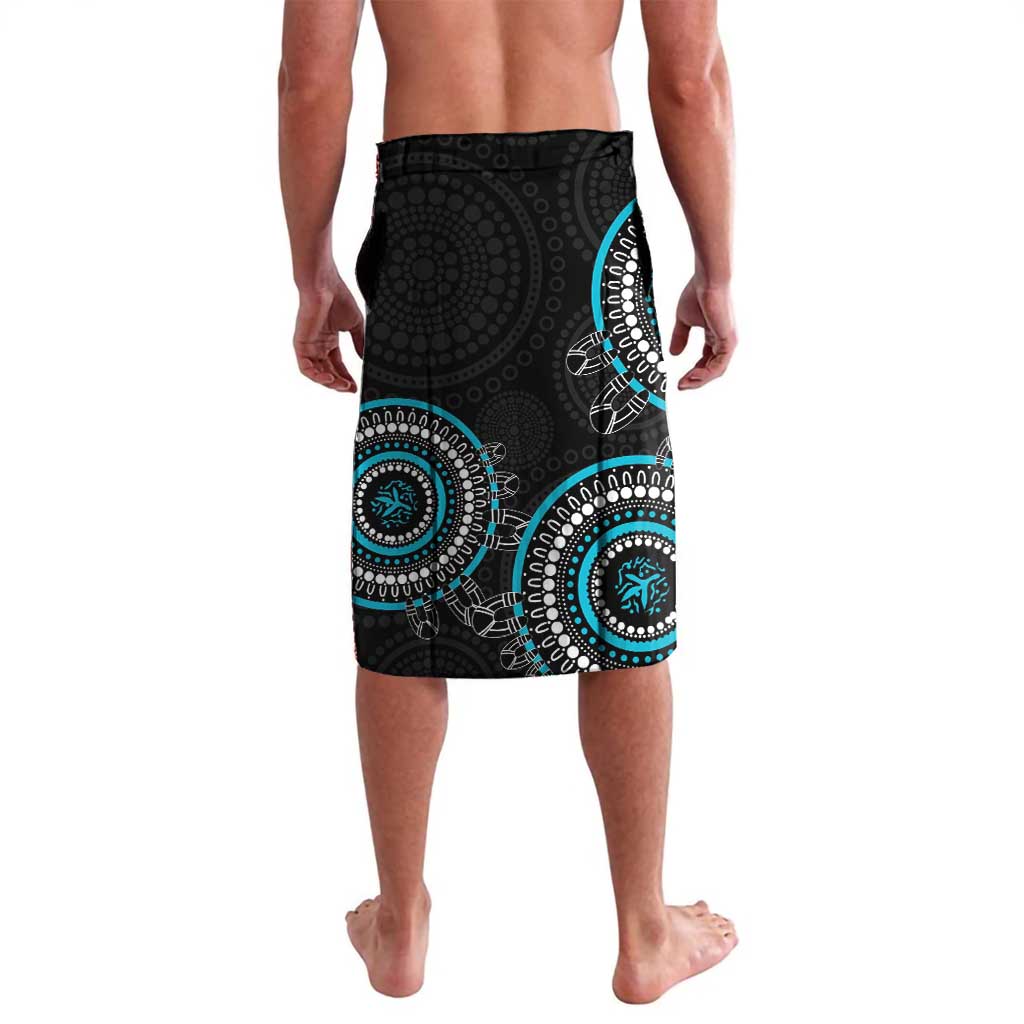 Custom AFL Power NAIDOC Week Lavalava Keep The Fire Burning Indigenous Art