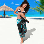 Custom AFL Power NAIDOC Week Sarong Keep The Fire Burning Indigenous Art