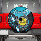 Custom AFL Power NAIDOC Week Spare Tire Cover Keep The Fire Burning Indigenous Art
