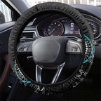 AFL Power NAIDOC Week Steering Wheel Cover Keep The Fire Burning Indigenous Art