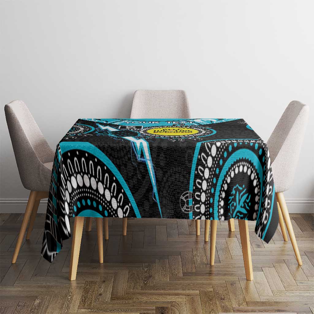 Custom AFL Power NAIDOC Week Tablecloth Keep The Fire Burning Indigenous Art