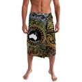 Personalised Australia And Vanuatu Lavalava Aboriginal Lizard Polynesia Ni-Van Pig Tusk