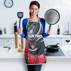 Personalised Tasmanian Devil Australia Apron Waratah Indigenous Art - Aussie Hoodie