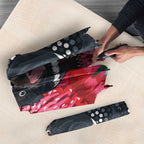 Personalised Tasmanian Devil Australia Umbrella Waratah Indigenous Art - Aussie Hoodie