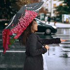 Personalised Tasmanian Devil Australia Umbrella Waratah Indigenous Art - Aussie Hoodie